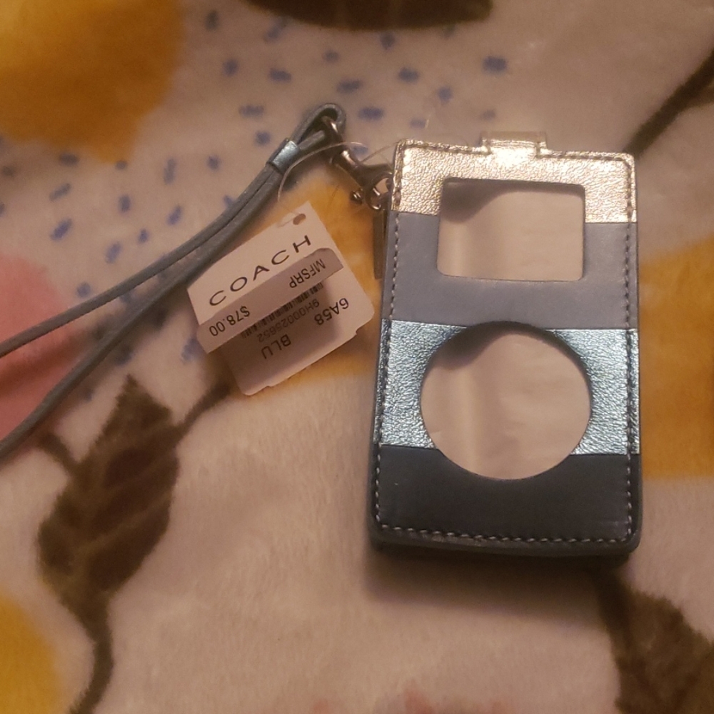 Coach ipod mini.